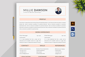 Resume Template and Cover Letter