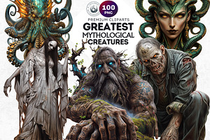 Greatest Mythological creatures, a Decorative Illustration by ThatsDesignArt