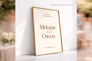 Elegant Welcome Sign Canva bd005, a Poster Template by TyphoonStudio (Thumbnail 7 of 10)