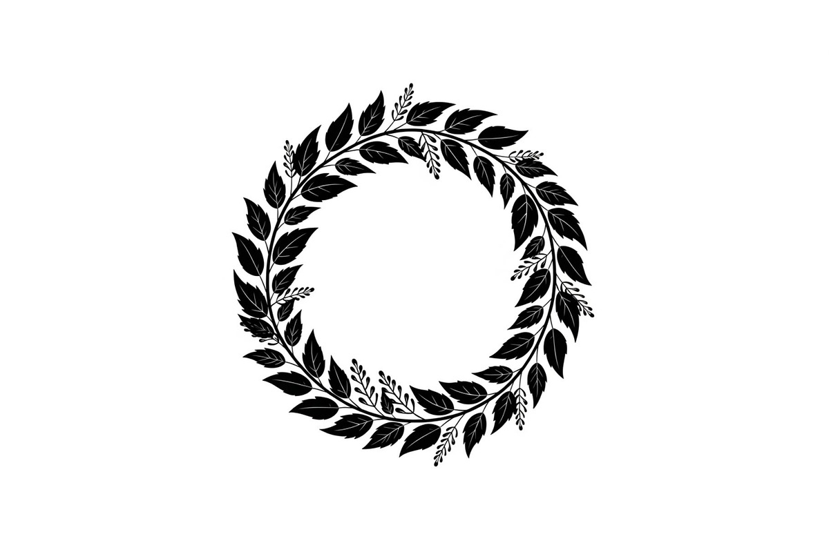 Botanical Floral Wreath SVG Bundle, an Illustration by Designs_River (Photo 15 of 31)