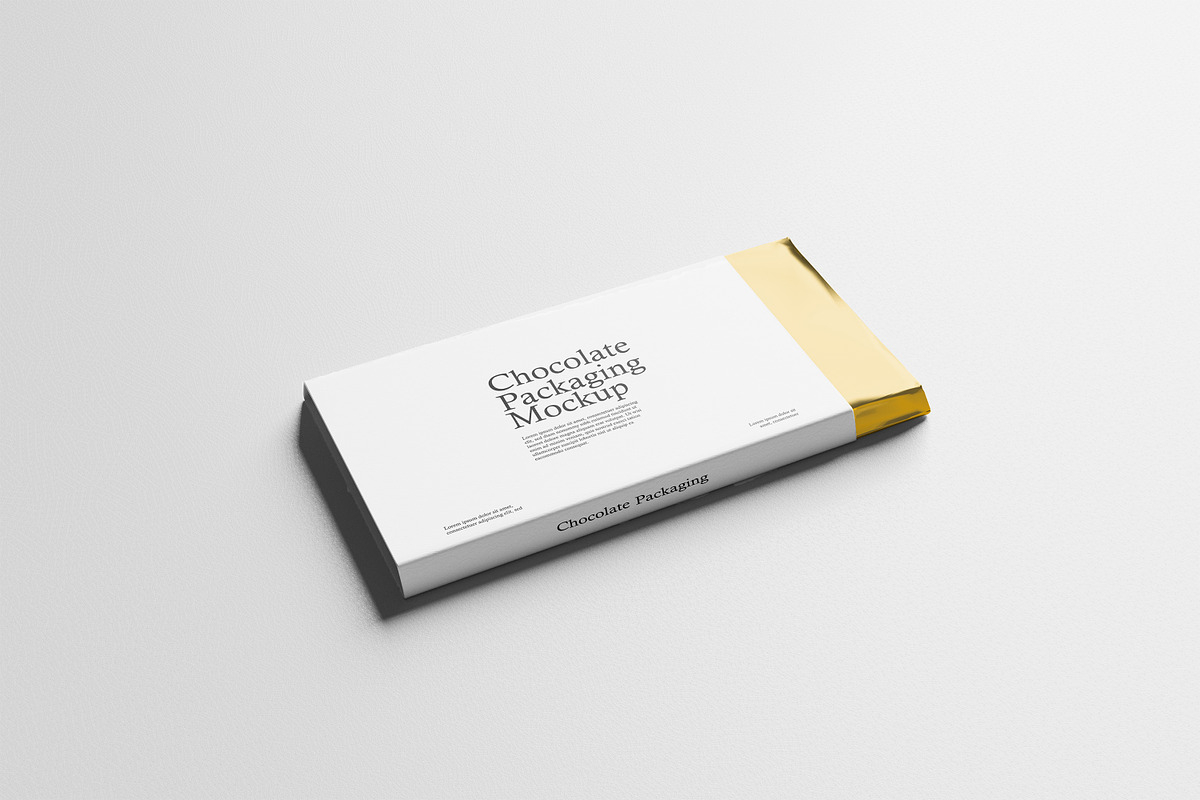 Chocolate Packaging Mockup, a Packaging Mockup by Twins_studio (Photo 1 of 5)