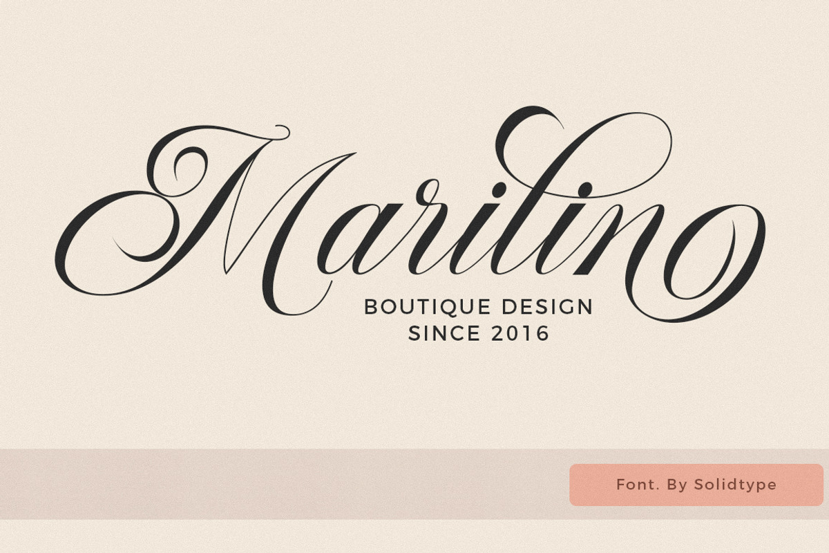 Bargiery Script, a Script Font by Solidtype (Photo 4 of 8)