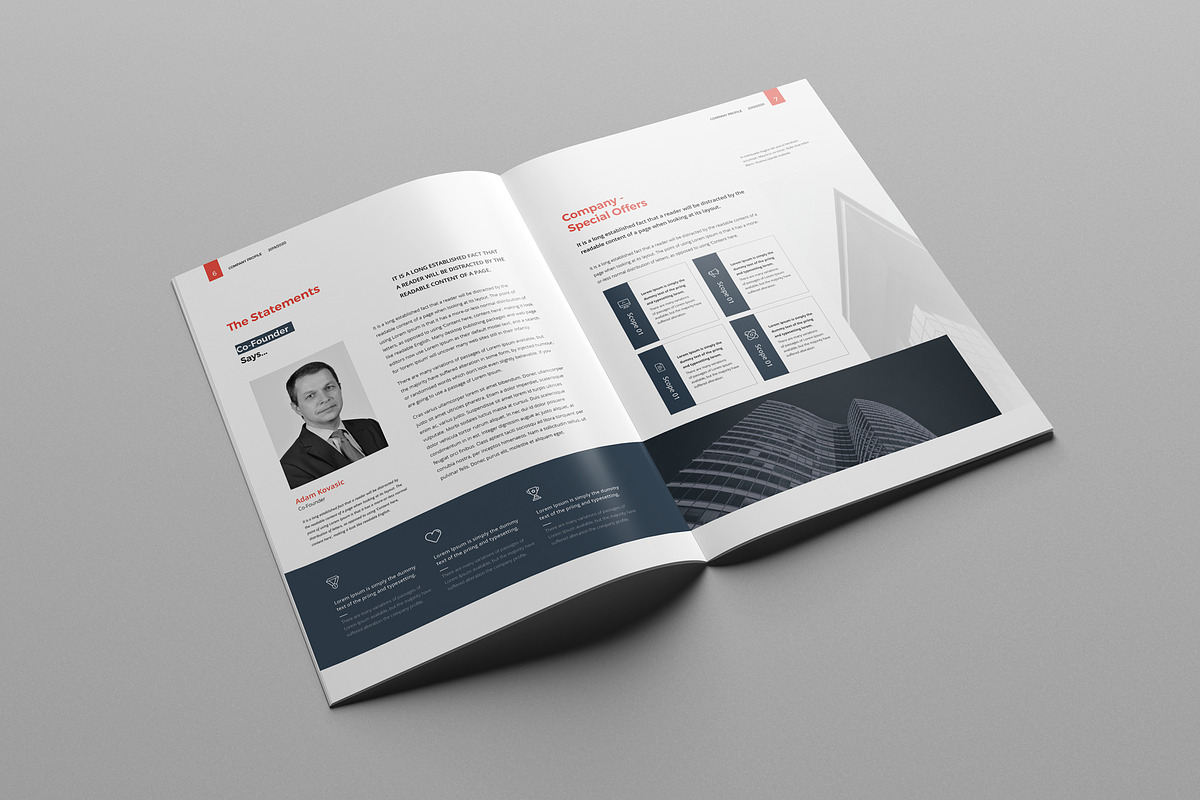 Company Profile 16 Pages, a Brochure Template by Pro-Gh (Photo 4 of 9)