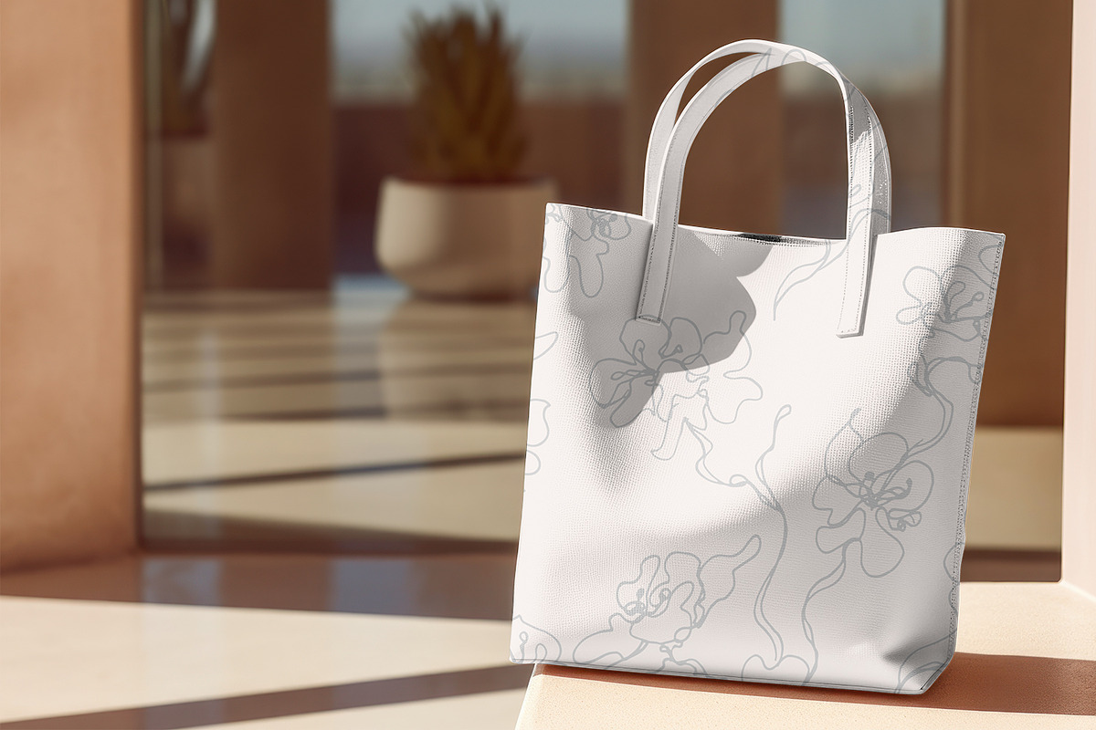 Subtle Apple Flowers Vector Patterns, a Pattern Graphic by MalyskaStudio (Photo 11 of 17)