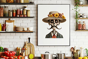DAY OF THE DEAD CHARACTERS CLIPART, a Person Illustration by Daring Digies (Thumbnail 7 of 8)