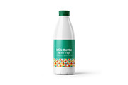 Milk Bottle Mockup, a Product Mockup by Mockupfit (Thumbnail 2 of 3)