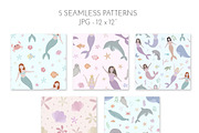 Mermaids & Under the Sea Friends, an Animal Illustration by JT Digital Studio (Thumbnail 5 of 10)