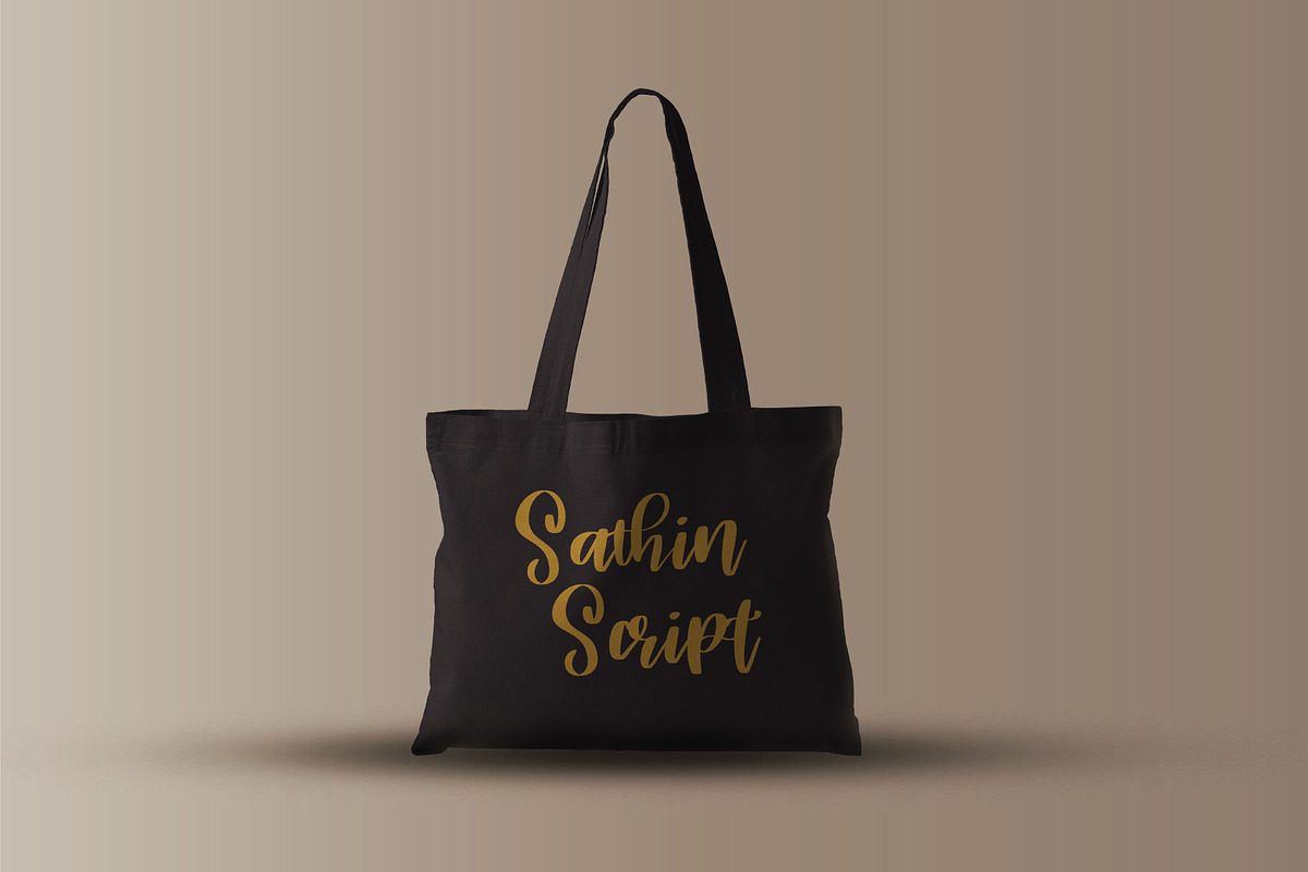 Sathin, a Script Font by Pustudio (Photo 6 of 7)