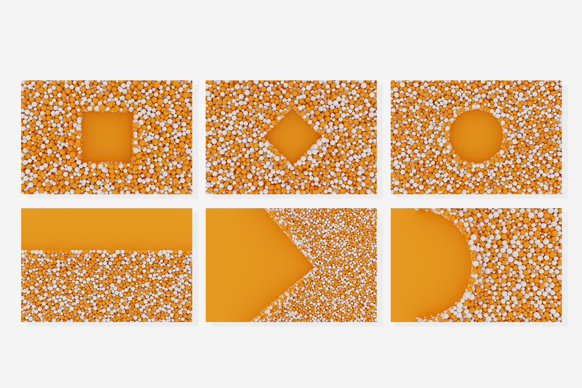Abstract 3D Rendering Of Particles, a Background Graphic by BIBIART (Photo 6 of 6)