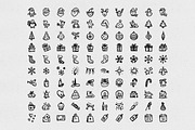 Merry Icons: 100 Christmas icons, an Icon by Hand-Drawn Goods (Thumbnail 4 of 4)