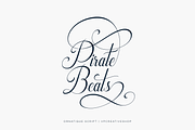 Ornatique script - 4 fonts, a Script Font by VP Fonts (Thumbnail 2 of 15)