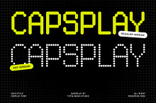 Capsplay -  Futuristic Dot Pixel