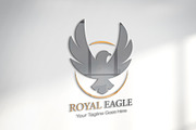 Royal Eagle Logo Template, a Branding & Logo Template by YUDesignStore (Thumbnail 3 of 8)