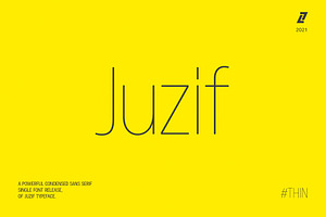 Juzif Thin (Single)