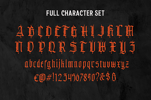 Bullgine Blackletter