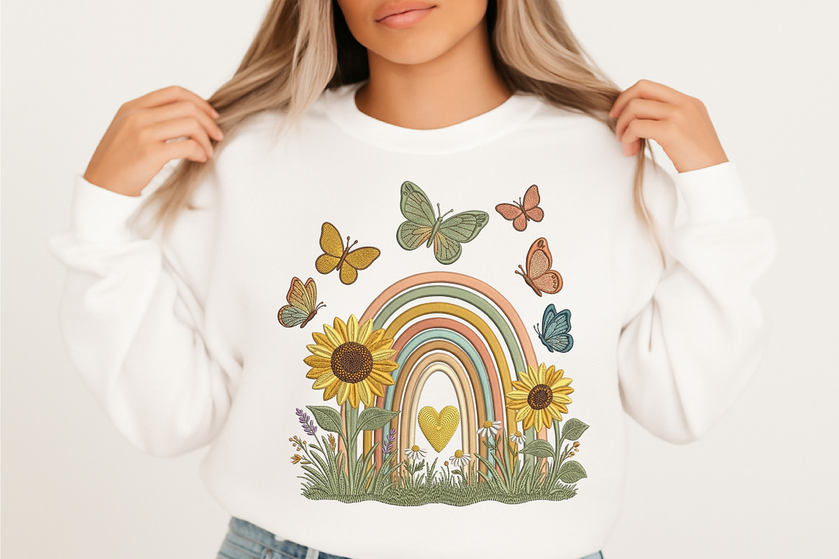 Rainbow Sublimation Design, an Illustration by designcity5 (Photo 3 of 4)