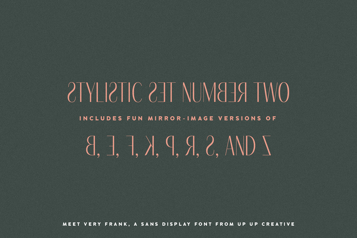 Very Frank, A Condensed Sans, a Sans Serif Font by Up Up Creative (Photo 10 of 16)