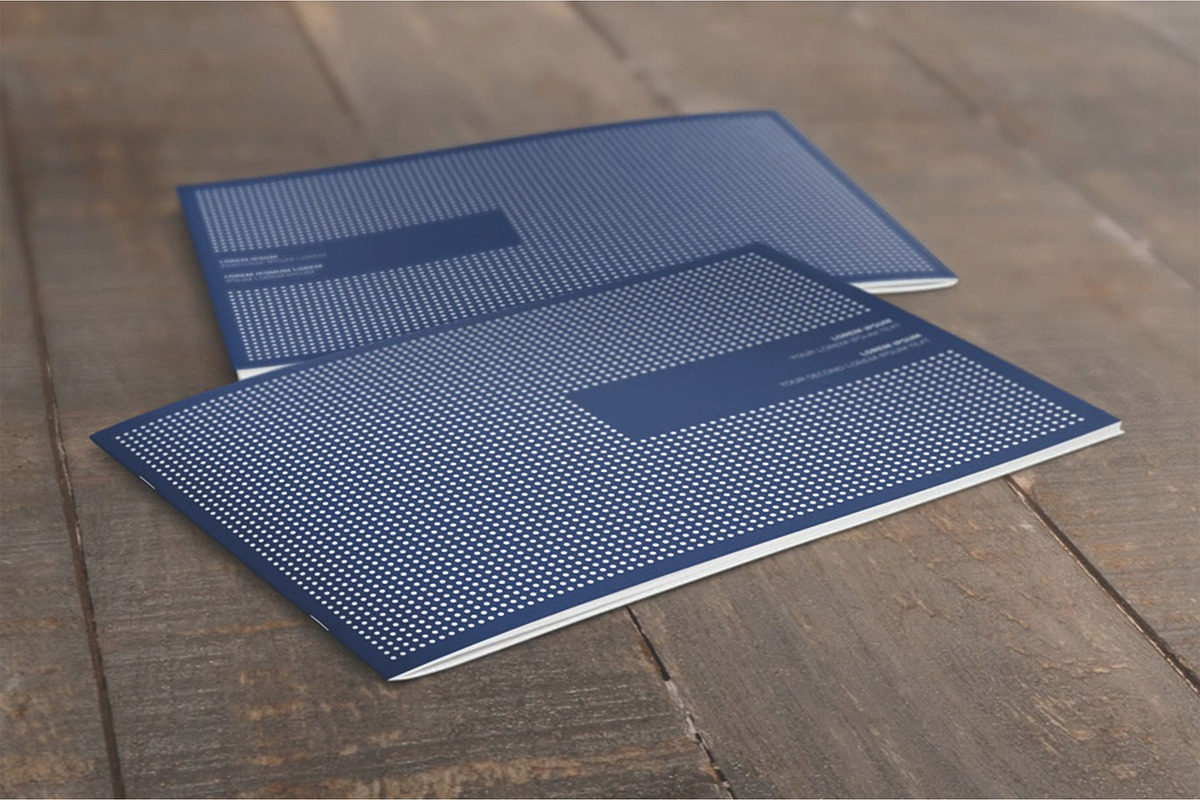 Horizontal A4 Brochure Mockup, an Advertising Mockup by DesignRushMarket (Photo 8 of 8)