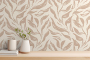 Hand Painted Leaves, a Wallpaper Graphic by MalyskaStudio (Thumbnail 4 of 6)