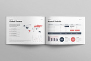 Annual Report Template Landscape, a Brochure Template by TemplatesForest (Thumbnail 7 of 8)