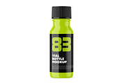 Glossy Vial Bottle Mockup, a Packaging Mockup by Green Art (Thumbnail 1 of 5)