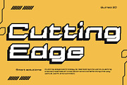 Guinsa 3D, a Sans Serif Font by Craft Supply Co. (Thumbnail 5 of 8)