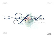Amsterline - Modern Calligraphy Font, a Script Font by Koplexs Studio (Thumbnail 1 of 13)