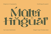 Baner - Sans Luxury Typeface, a Sans Serif Font by MaikoHatta (Thumbnail 5 of 8)