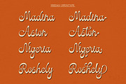 Friday Vintage, a Script Font by StudioRhd (Thumbnail 3 of 10)