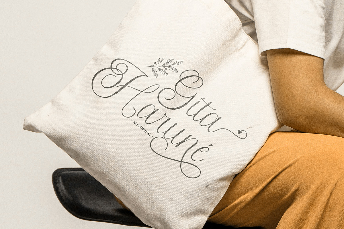 Theafalina - Beauty Elegant Script, a Script Font by Aksapix Studio (Photo 8 of 10)