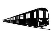 train transport silhouettes, an Illustration by Amazin_art (Thumbnail 5 of 31)