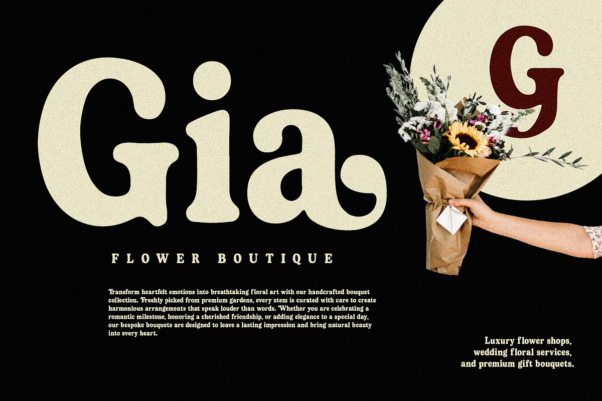 Robecto – Bold Retro Serif, a Serif Font by Black Junst (Photo 9 of 10)