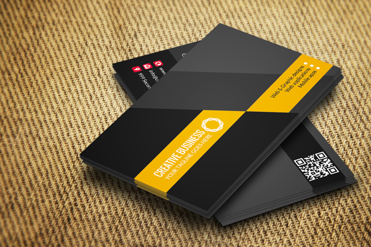 Modern Business Card CM032, a Business Card Template by annozio (Photo 3 of 4)