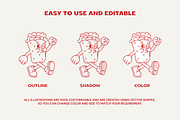 Fast Food Cartoon Illustration, a Food Illustration by ™Creasi (Thumbnail 2 of 6)