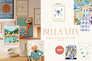 Dolce Vita Amalfi Icons & Prints