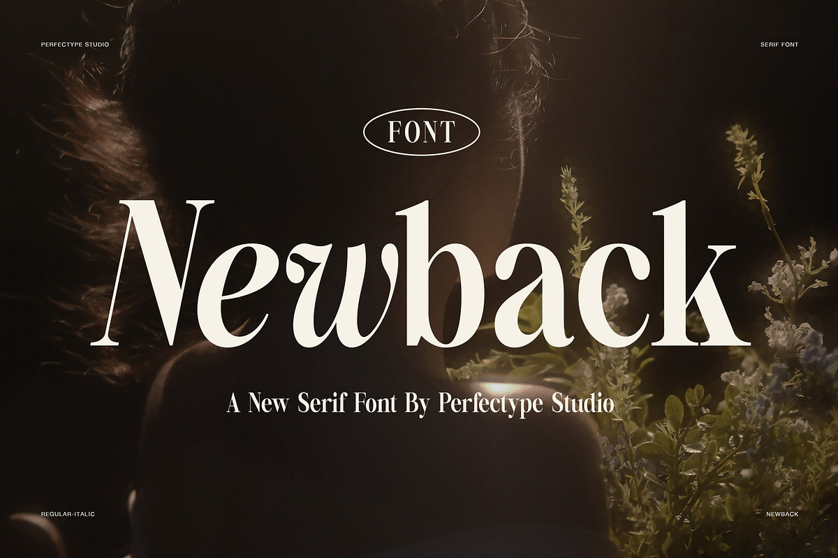 New Back Elegant Family Serif Font, a Serif Font by Perfectype (Photo 1 of 8)