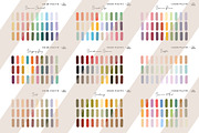 50 Procreate Color Palettes BUNDLE 2, a Palette Add-On by Olya Haifisch (Thumbnail 7 of 8)