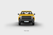 Pickup Mockup 2, an Advertising Mockup by Mockupix (Thumbnail 6 of 9)