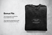 Vintage Reclaimed Sweatshirt Mockup, a Hoody Mockup by Studio Innate (Thumbnail 6 of 6)