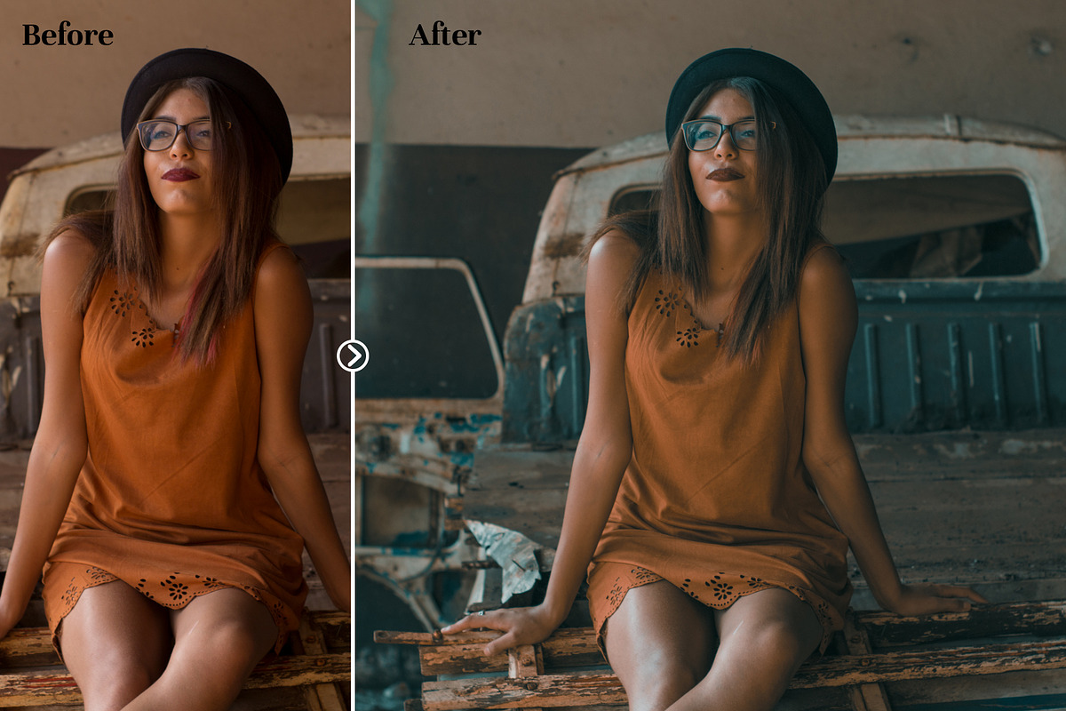 Orange & Teal Lightroom Presets preview 5