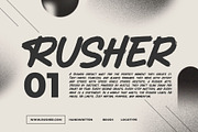 Badaz Rough || Handwrittern Font, a Handwritten Font by Ermedia Studio (Thumbnail 8 of 10)