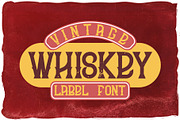 Whiskey bar font + 6 illustrations, a Font by Heather_insane (Thumbnail 3 of 7)