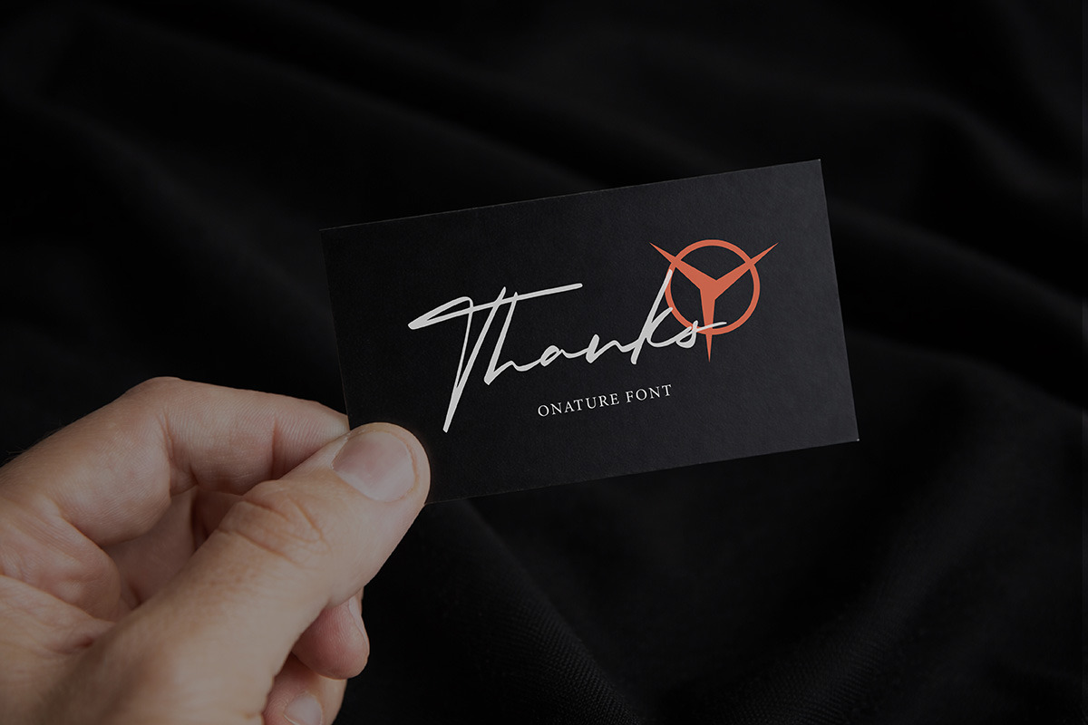 Onatur - Handwritten Signature Scrip, a Script Font by Afkari Studio (Photo 8 of 8)