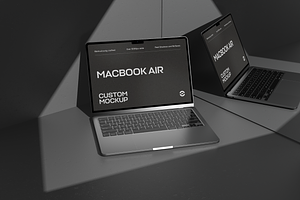 MacBook Air Mockup 02