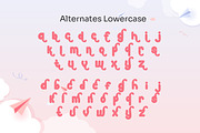 Flyas Smeling - Liquid Style Font, a Handwritten Font by Dhabee (Thumbnail 6 of 16)
