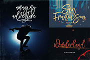 Mustang Brush Font, a Script Font by Cruzine (Thumbnail 8 of 9)