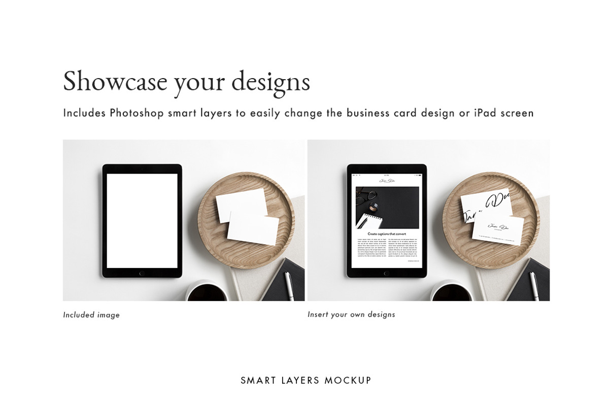 Business Card & iPad Photo Mockups, a Books & Magazine Mockup by Moyo Studio (Photo 4 of 8)