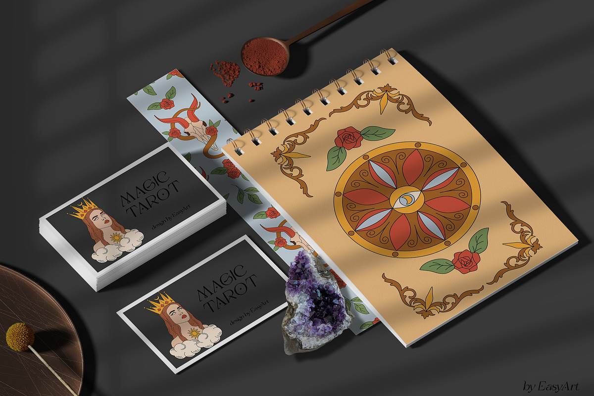 Tarot Cards Collection, a Decorative Illustration by EasyArt (Photo 11 of 11)