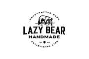 Lazy Bear for Beer Product Logo, a Branding & Logo Template by lineandcircle (Thumbnail 3 of 3)