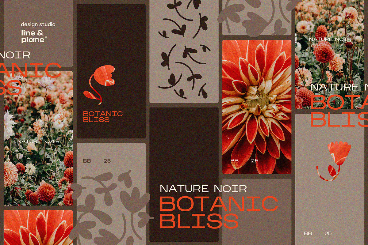 Folk Floral Motifs - Shapes & Masks, an Object Graphic by line & plane (Photo 3 of 6)
